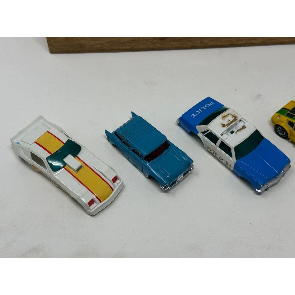 Vintage Matchbox Speed Slot Lot Chassis Bodies Parts Repair aurora ferrari